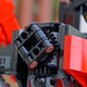 A simple gearing system helps ensure that Voltron’s arms hold their positions or poses.